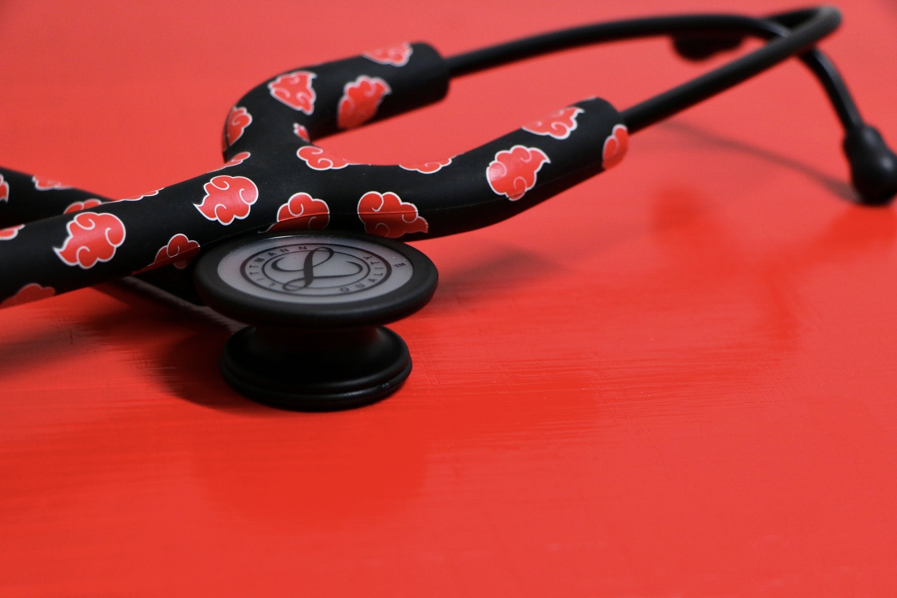 Étui à stéthoscope Naruto, gros plan