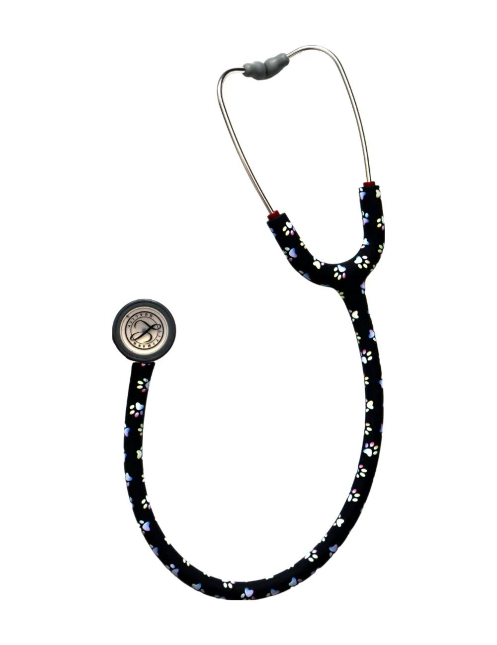 Étui à stéthoscope Paw to Paw sur fond blanc
